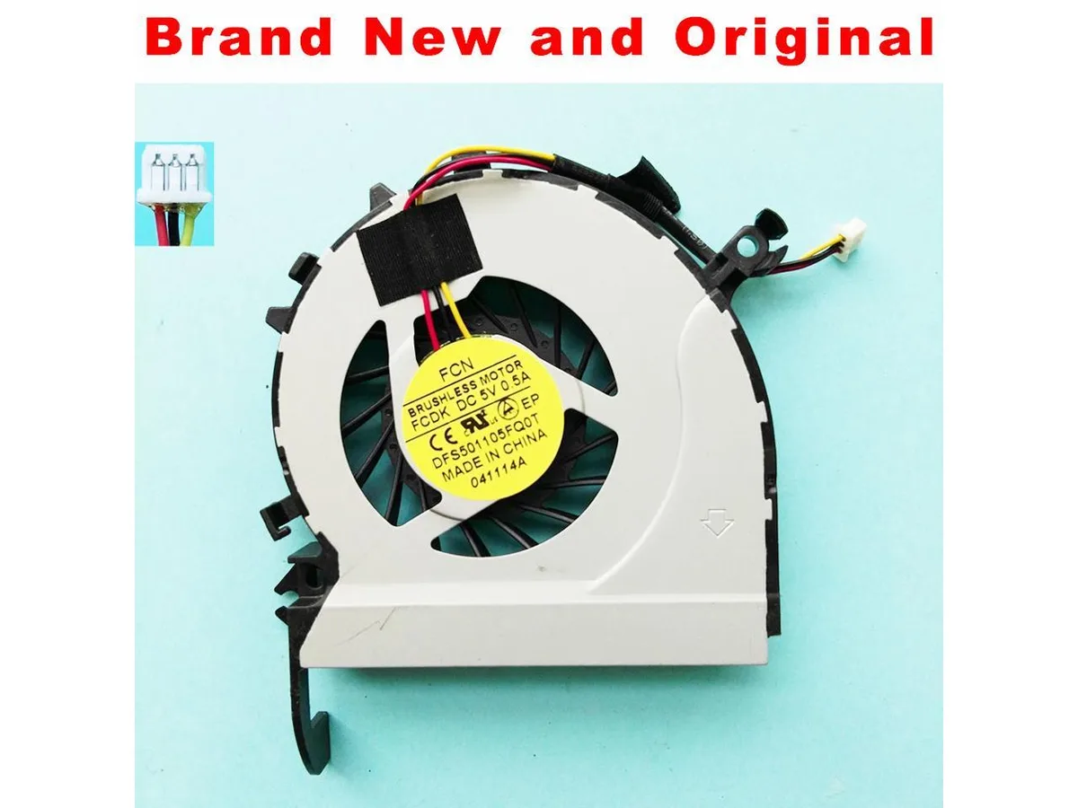 Fans Fans CPU fan for Toshiba C40 C40-A C50-A C40D-A C45-A DFS501105FQ0T FCDK — product photo