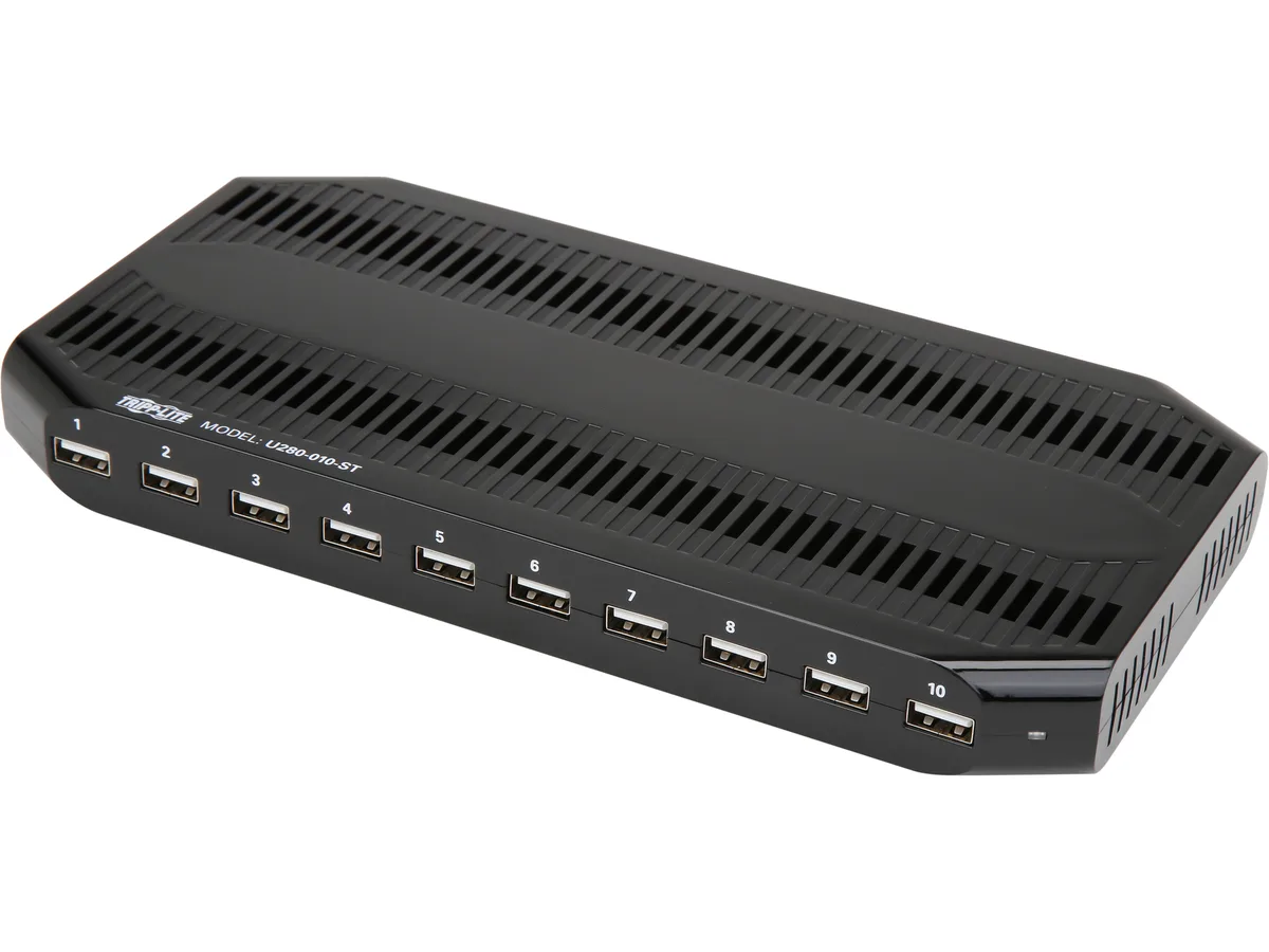 Tripp Lite Tripp Lite U280-010-ST 10-Port USB Charging Station Power Adapter — product photo
