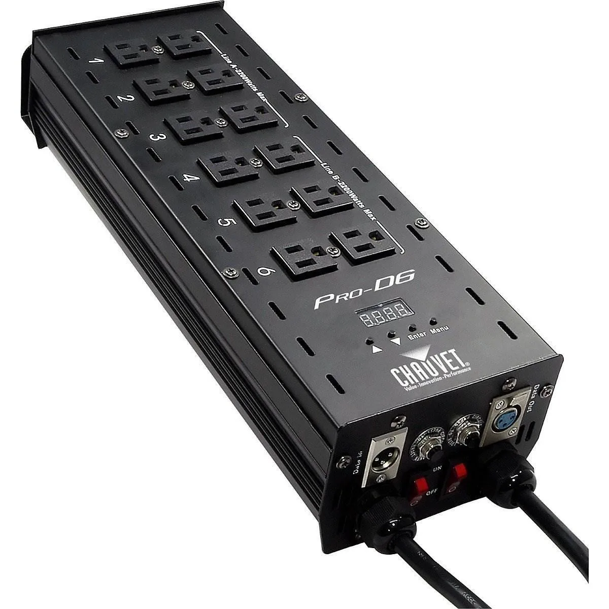 CHAUVET CHAUVET Pro D6 6-Channel DMX-512 Dimmer Relay Pack — product photo