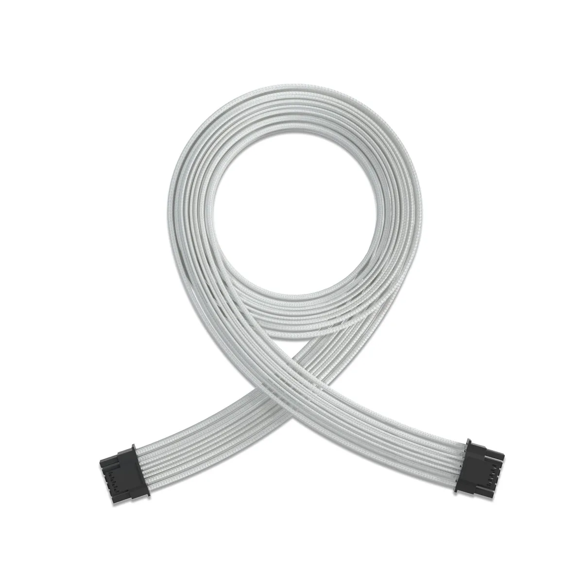 Vszerda Vszerda 12VHPWR 16-pin sleeved modular cable 700 mm white — product photo