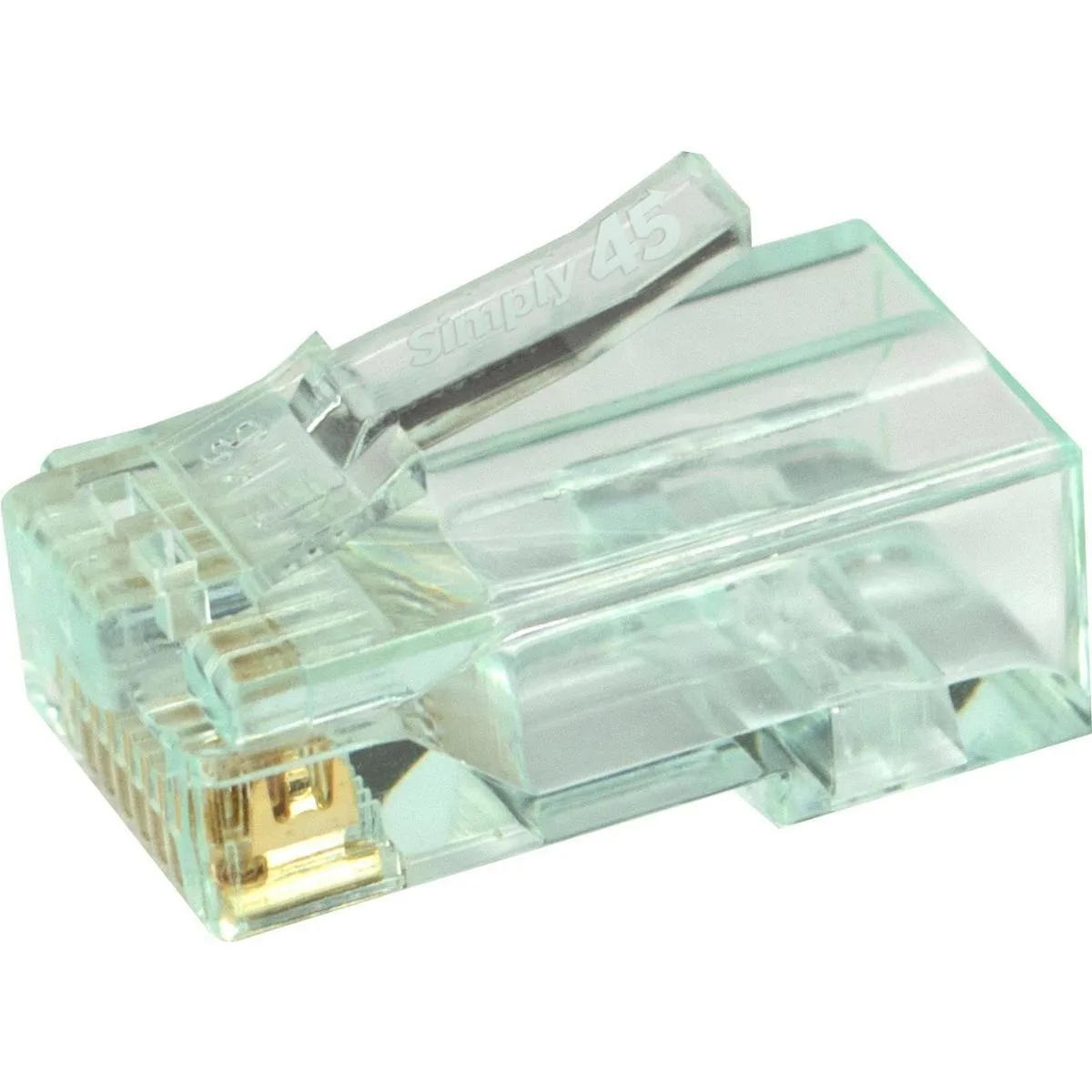 Go Simply Connect Go Simply Connect S45-1601 Cat6 UTP Pass-Through RJ45 Plugs 50-Pack — product photo
