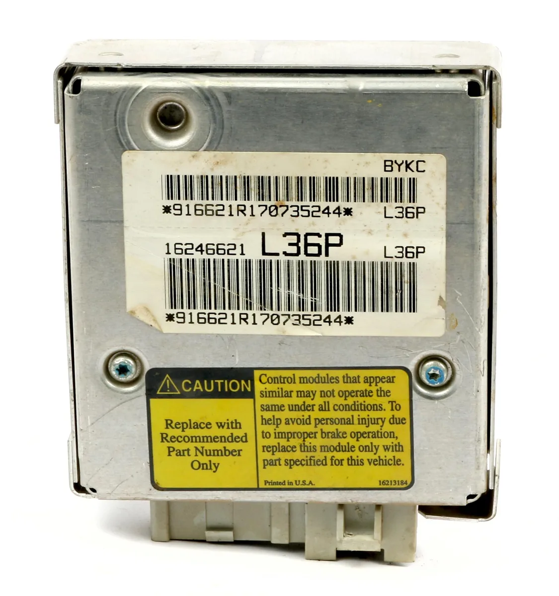1 Factory Radio 1 Factory Radio 16246621 ABS Chassis Control Module — product photo