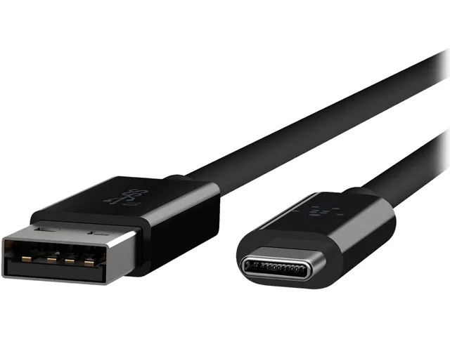 Belkin Belkin F2CU029BT1M-BLK USB 3.1 USB-A to USB-C Cable 3ft 10Gbps — product photo