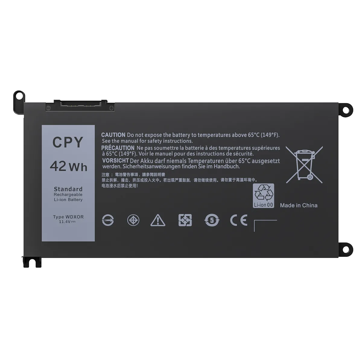 CPY CPY 3CRH3 42Wh 3-cell 11.4V laptop battery — product photo