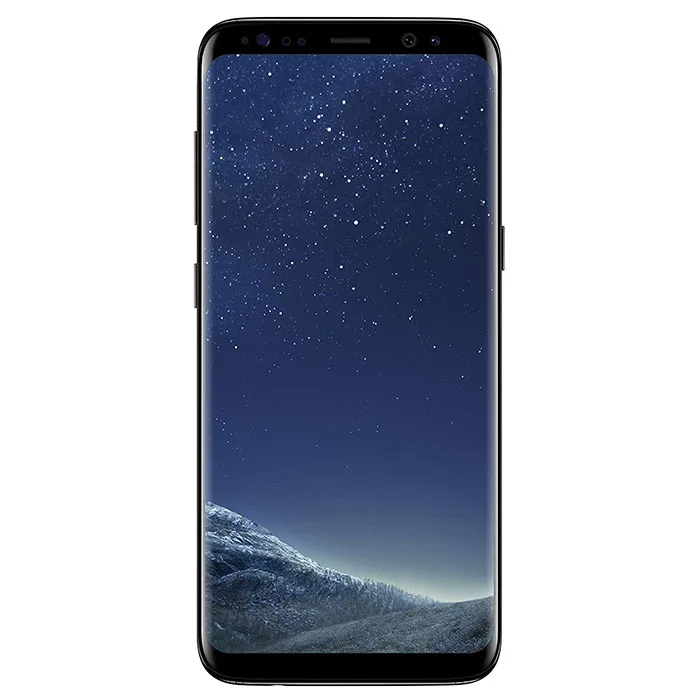 Samsung Canada Samsung Canada Galaxy S8 G950U 64GB 5.8" Midnight Black cell phones - unlocked — product photo