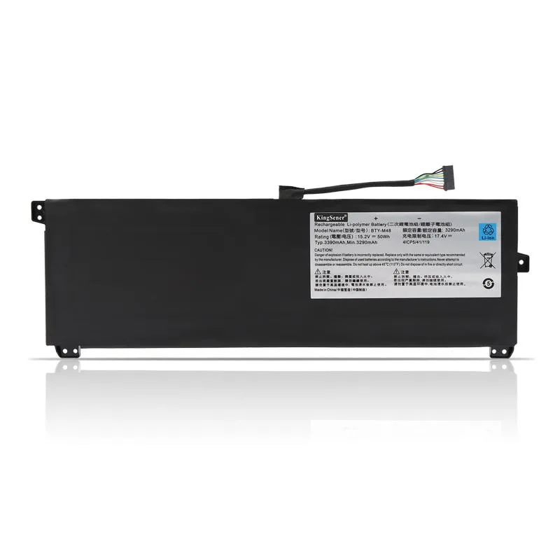 KingSener KingSener BTY-M48 laptop battery 15.2V 50WH 3390mAh — product photo