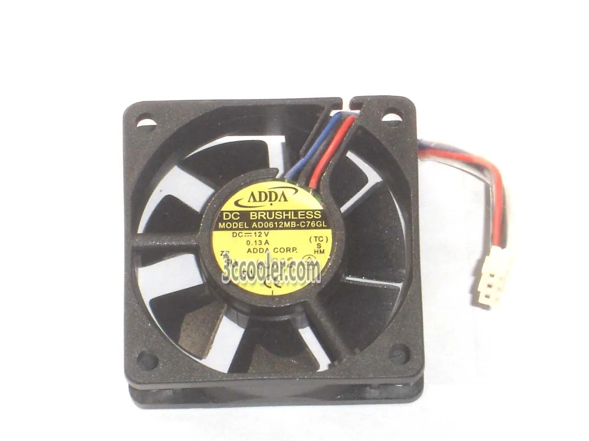 OEM Industries OEM Industries AD0612MB-C76GL 60x20mm 12V 0.13A 3 Pin CPU cooler — product photo