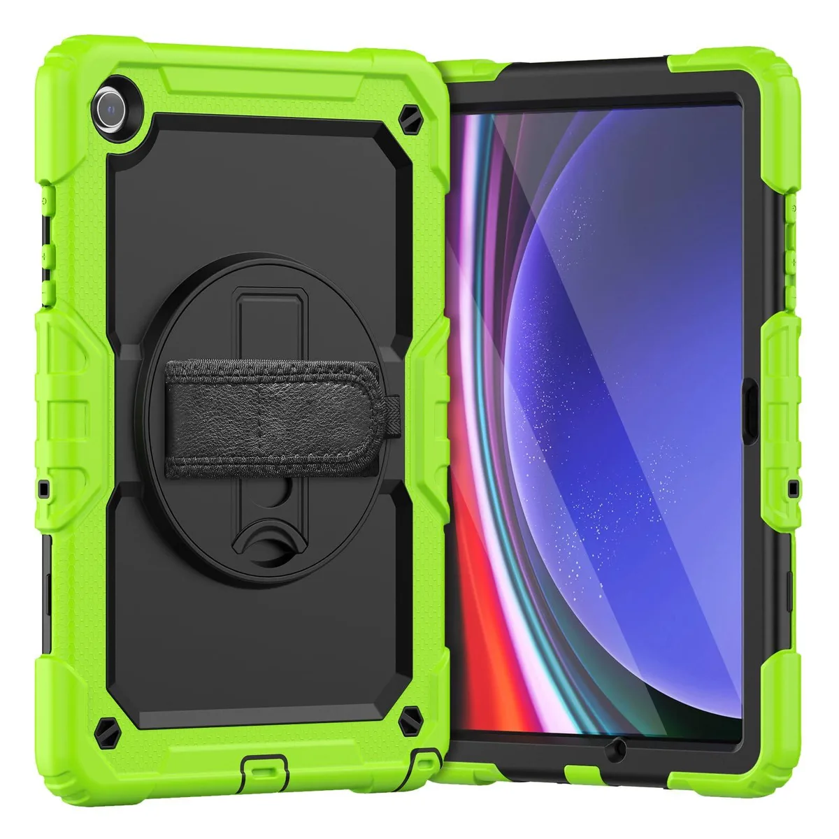 Timoom Timoom Heavy Duty Shockproof Case for Samsung Galaxy Tab A9+ Plus 11-inch (SM-X210/X216/X218), Green — product photo