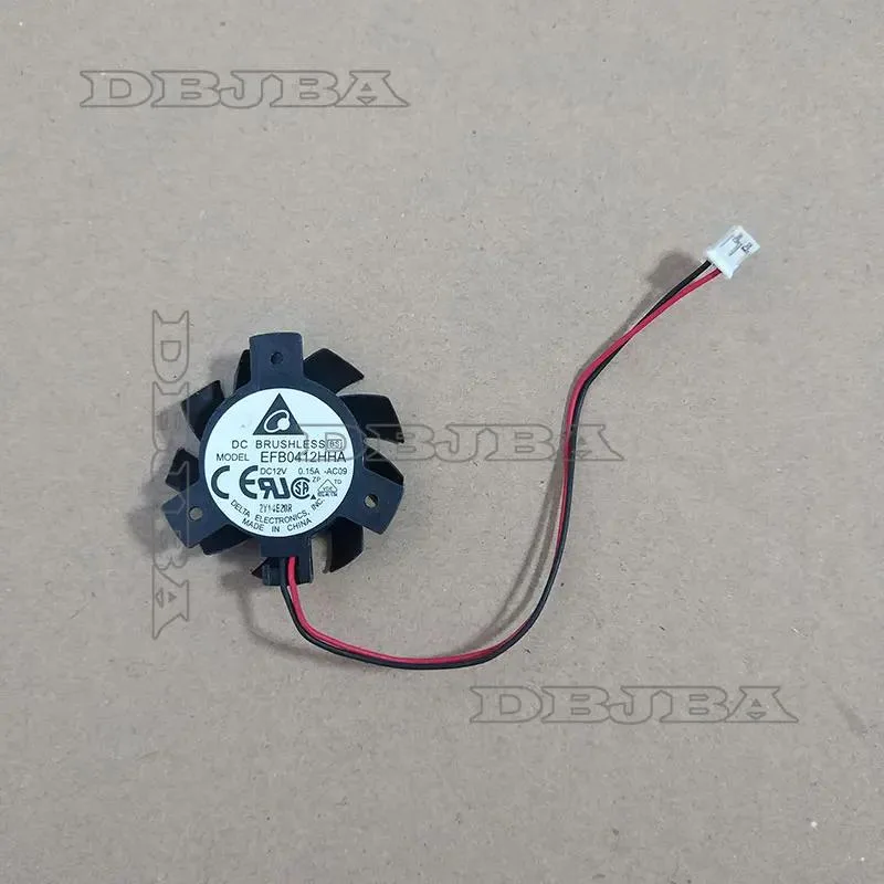 DBTLAP DBTLAP graphics card cooling fan 12V .15A 2-pin EFB0412HHA-AC09 — product photo