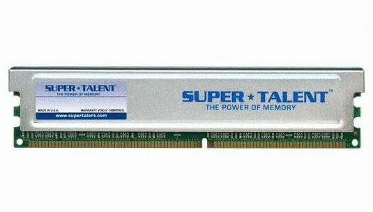 SUPER TALENT SUPER TALENT T8UB2GC5 DDR2 800 2GB 128x8 S-Rigid desktop RAM — product photo