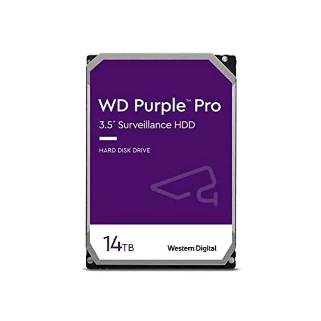 Western Digital Western Digital WD142PURP 14 TB internal hard drive — product photo