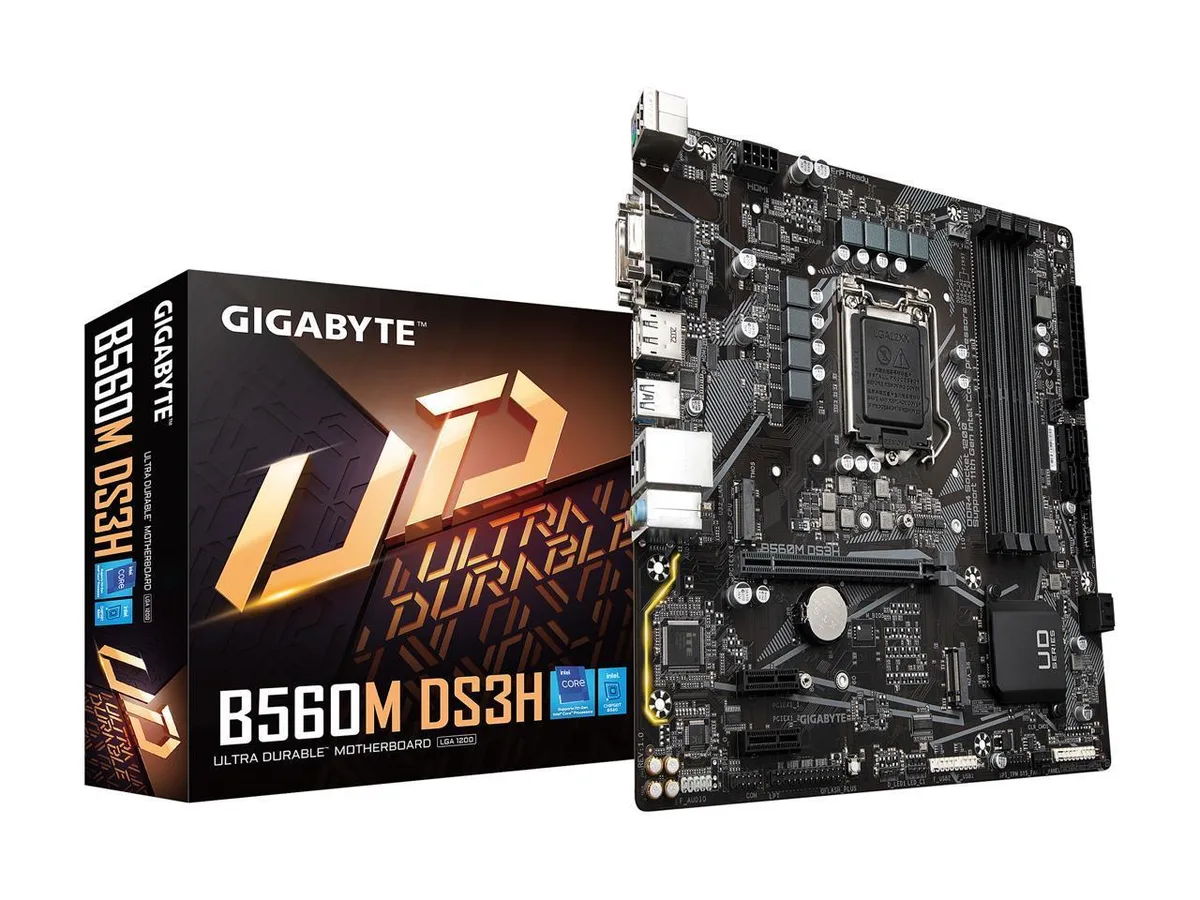 GIGABYTE GIGABYTE B560M DS3H LGA 1200 Intel motherboard — product photo