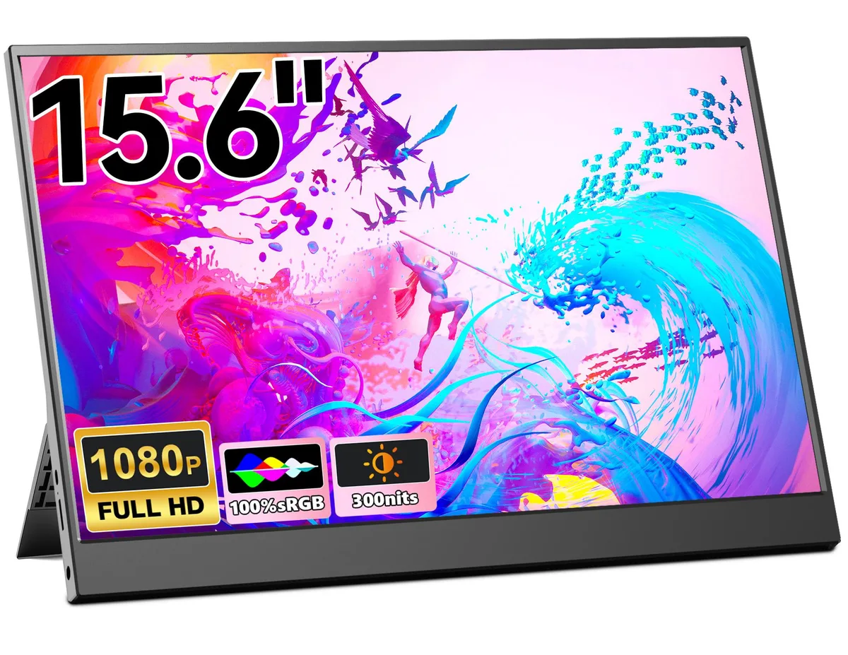 Laptomo Laptomo 15.6" Portable Monitor 1920x1080 60Hz IPS 100% sRGB USB-C Mini HDMI — product photo