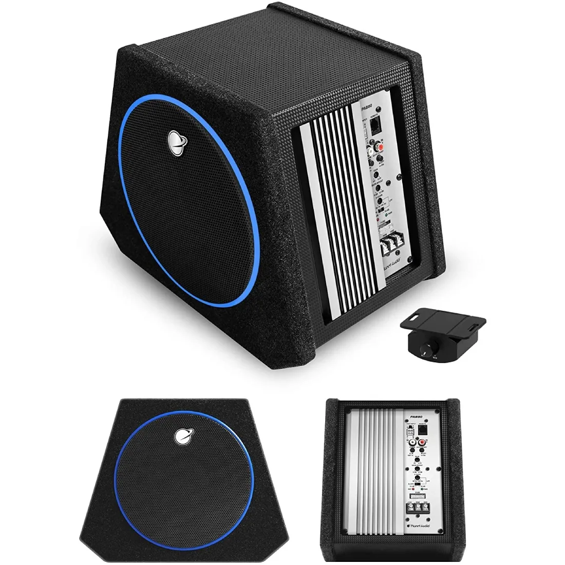 Planet Audio Planet Audio PAB80 8" 250W Amplified Car Subwoofer — product photo