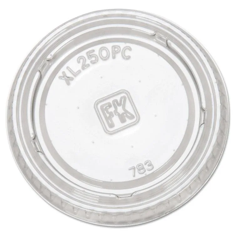 Fabri-Kal Fabri-Kal Clear Lids Fits 1.5/2/2.5oz Portion Cups 20/125 — product photo