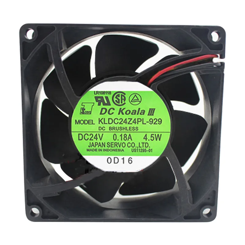 Fans Fans KLDC24Z4PL-929 9032 24V Axial Fan — product photo