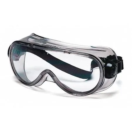 Clear PVC OTG welding goggles with elastic band