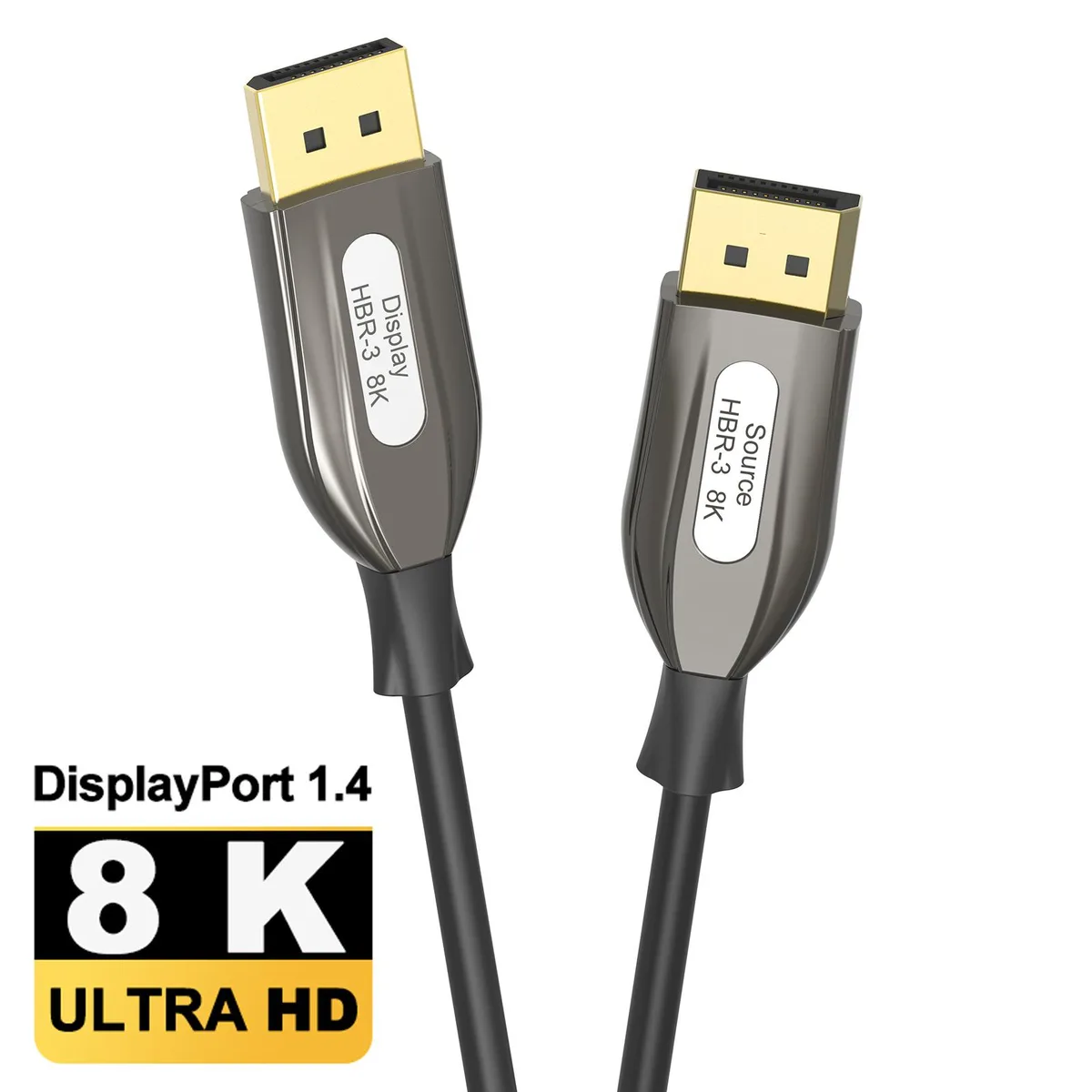 ESTONE ESTONE TJ-A013 DisplayPort 1.4 fiber cable 65ft 8K@60Hz 4K@144Hz — product photo