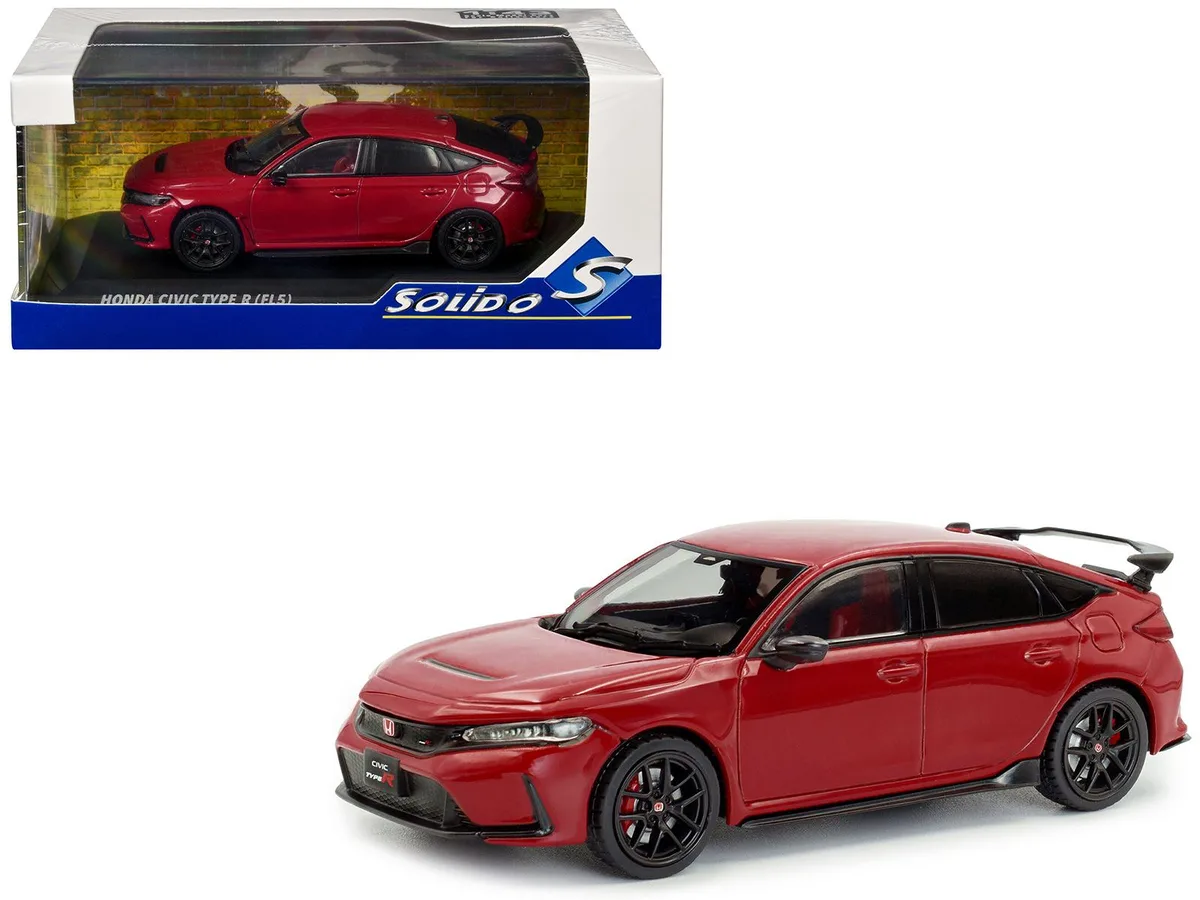 Solido Solido 2022 Honda Civic Type R Rally Red 1/43 Diecast Model Car — product photo