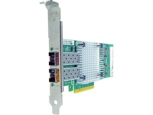 Axiom Axiom E10G42BFSR-AX 10GBase-SR dual-port SFP+ PCIe 2.0 x8 network card — product photo