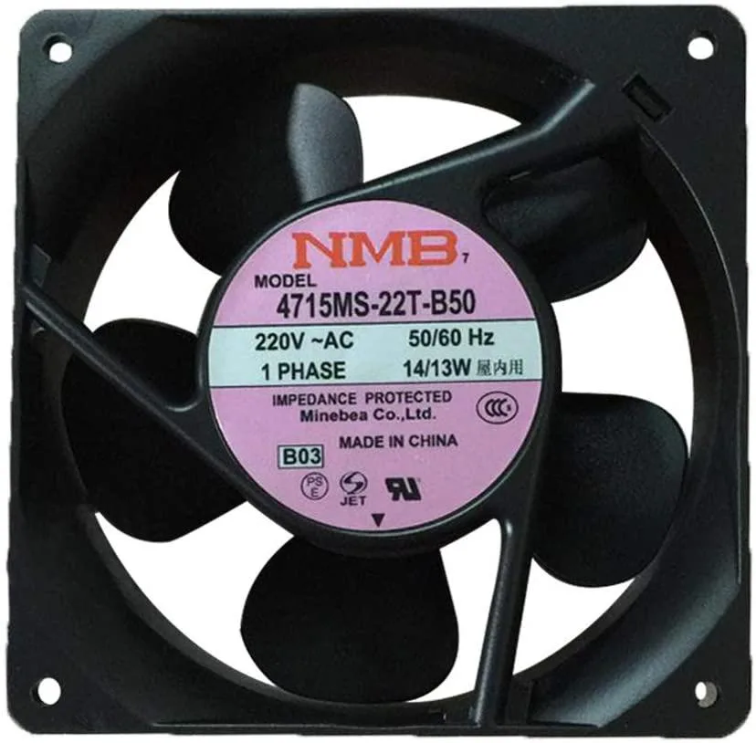 CAFELE CAFELE No.4715MS-22T-B50 120x120x38mm 220V 14/13W Ball Bearing Case Fan — product photo