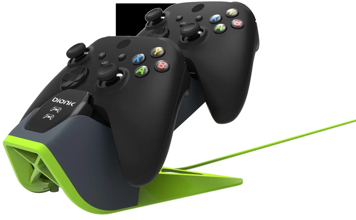 Bionik Bionik BNK-9070 Xbox Series X/S dual charge dock 1100mAh — product photo