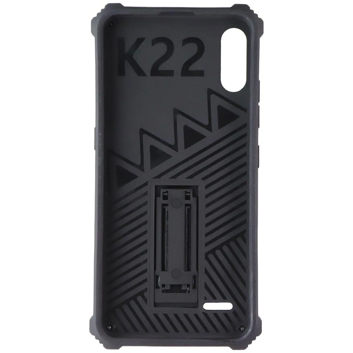 Mybat Mybat Rugged Kickstand Case for LG K22 Black — product photo
