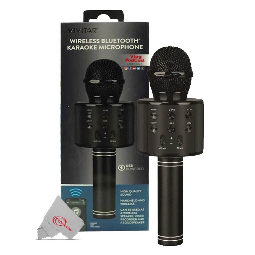 Vivitar Vivitar VIVMIC303 Bluetooth 4.0 Karaoke Microphone — product photo