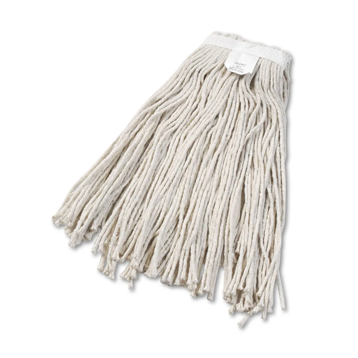 Boardwalk Boardwalk Cut-End Wet Mop Head Cotton No. 24 White 12/Carton — product photo
