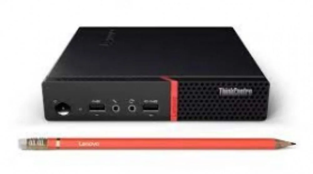 Lenovo Lenovo ThinkCentre M715q Tiny Desktop AMD PRO A10-9700E 8GB 500GB HDD Windows 10 Pro — product photo