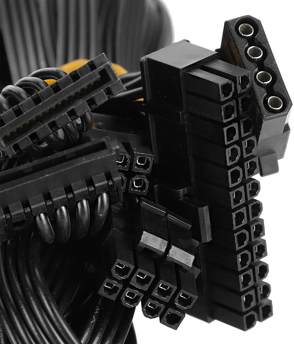myVolts myVolts ATX Gaming Full Module 600W Power Supply 14cm Fan — product photo