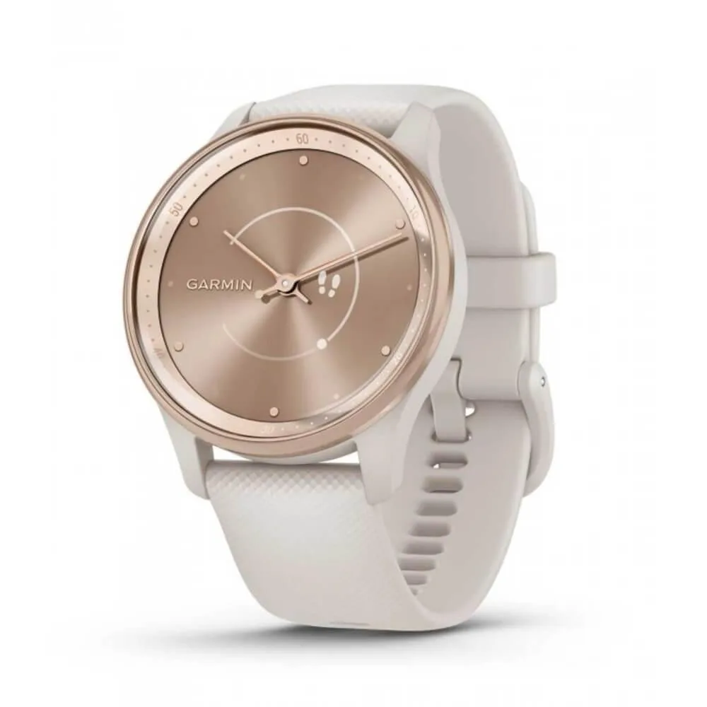 Garmin Garmin Vivomove Hybrid Smartwatch Ivory 20 mm — product photo