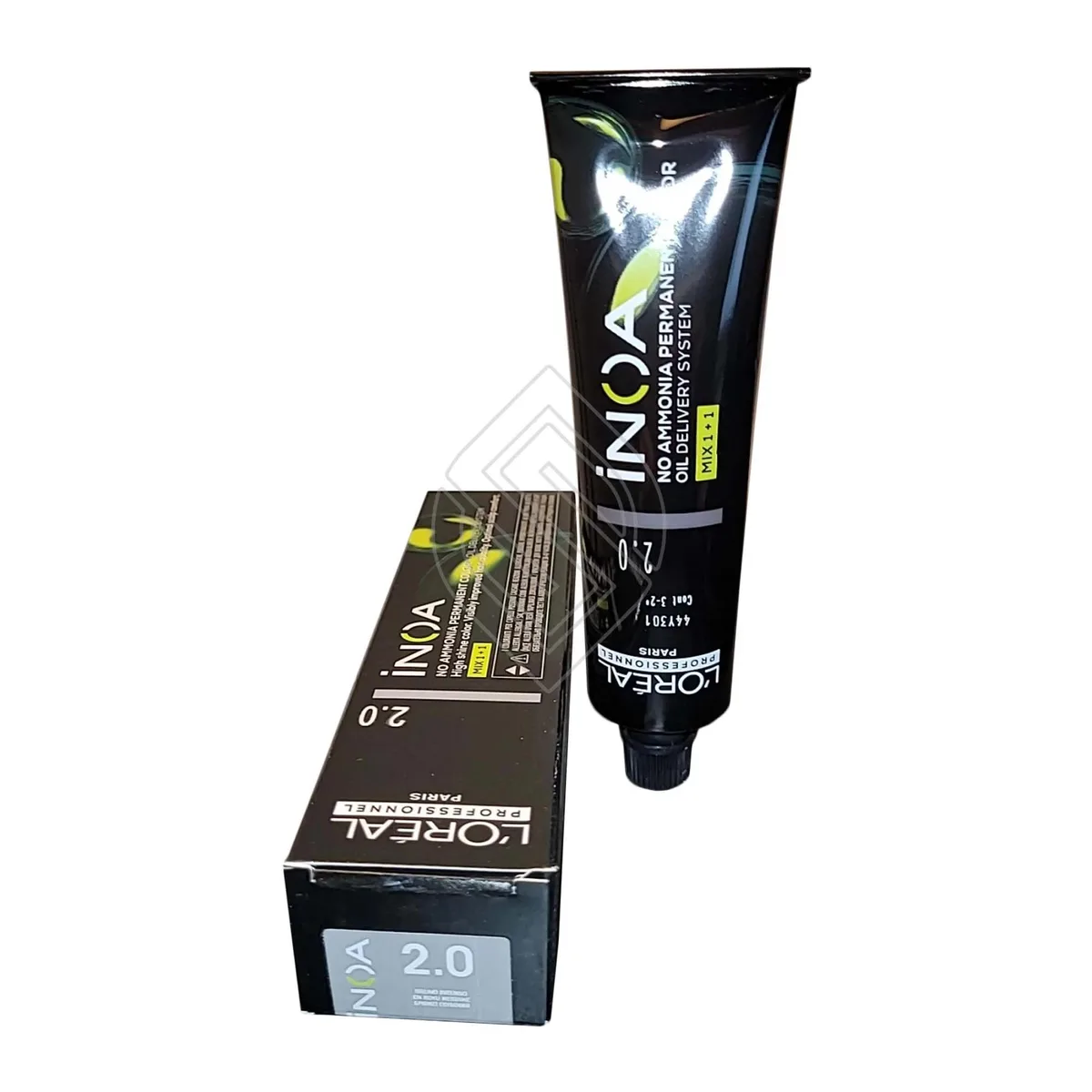 L'Oreal L'Oreal Inoa #2.0 Darkest Brown Permanent Hair Color 2.1oz 60g — product photo