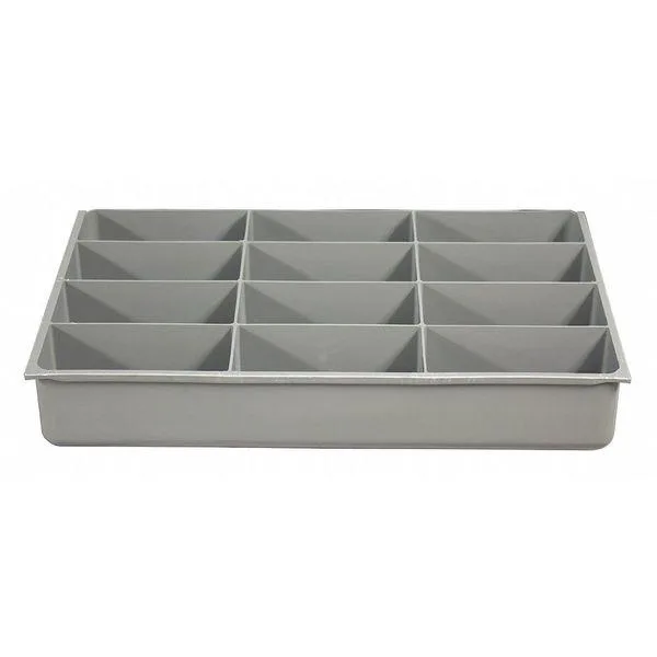 Durham Manufacturing Durham Manufacturing 12 Compartment Box 18W 3H Gray — product photo