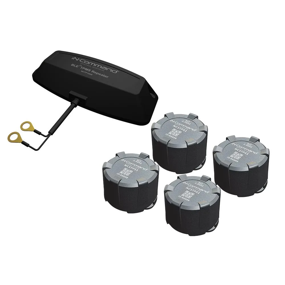 iN-Command Control Systems iN-Command Control Systems Tire Pressure Monitoring System 4 Sensor &amp; Repeater Package — product photo