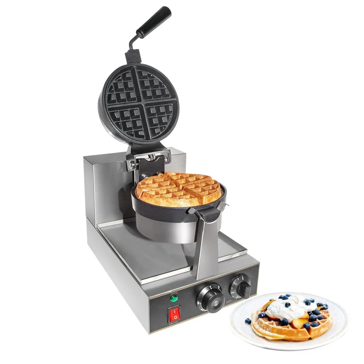GorillaRock GorillaRock GR-HWB1A Belgian Waffle Maker 110V 1.2 kW — product photo