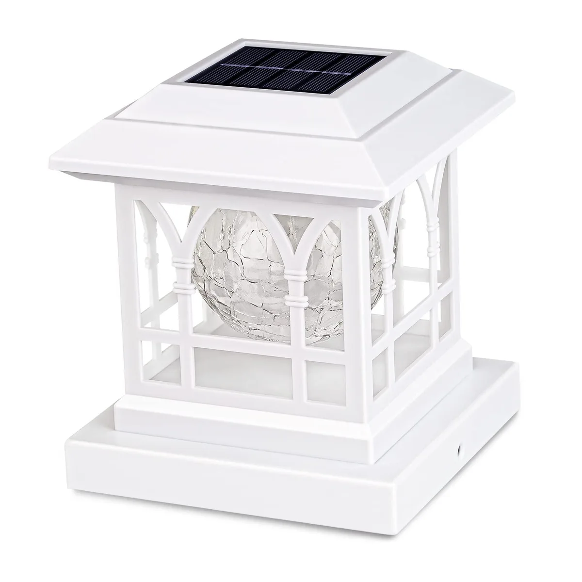  SL1688 Solar Post Light 20 Lumens IP65 1.2 V 1000 mAh 68 h Charge 810 h Run White — product photo