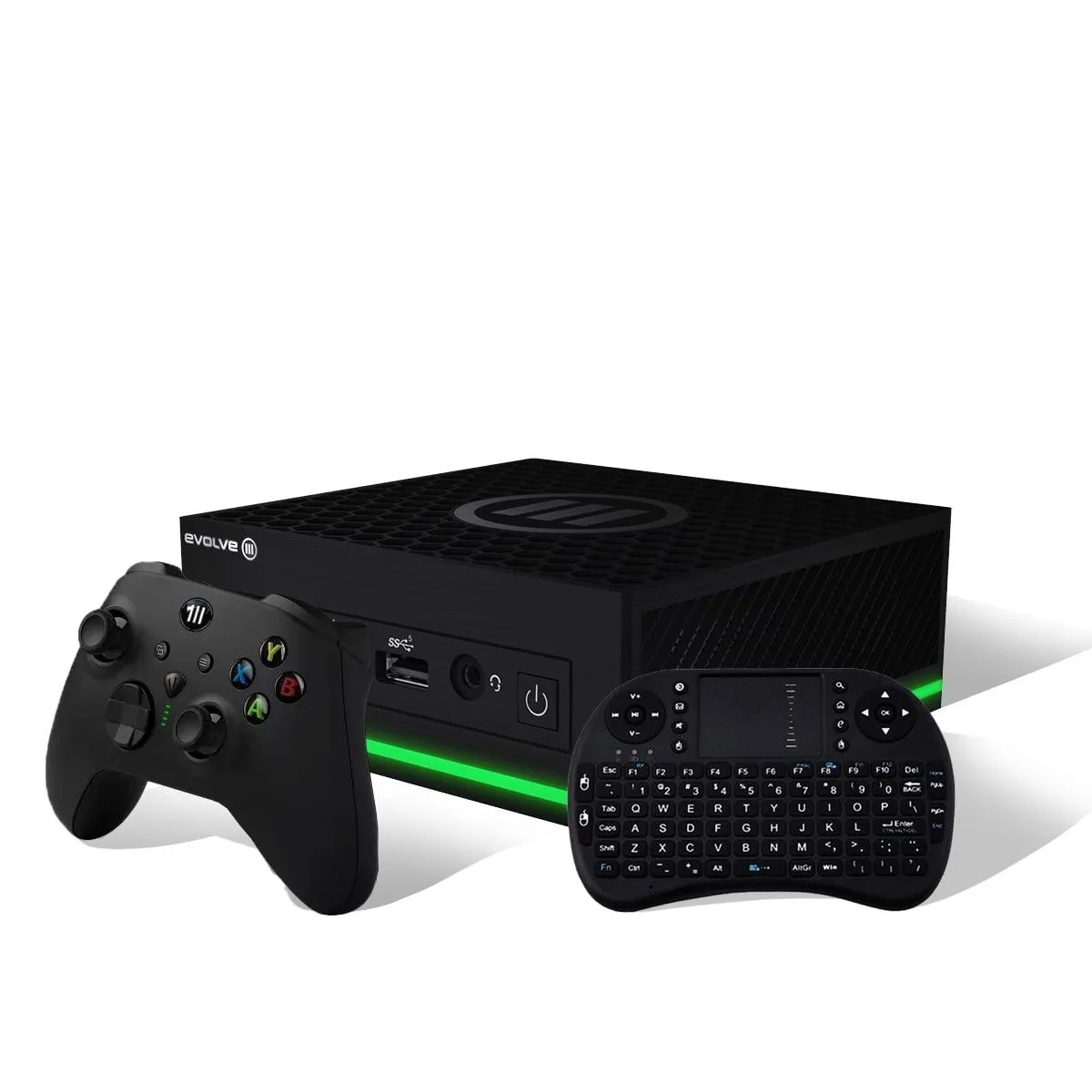 Evolve III Evolve III XStream Cloud Gaming Console with Controller and Keyboard — product photo