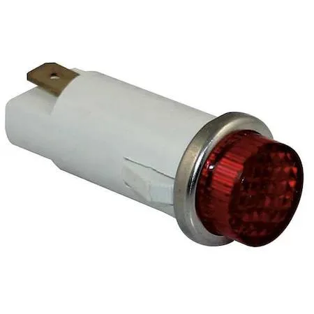 Dayton Dayton 22NY48 Raised Panel Light Red 120V AC/DC 1/2in Mounting — product photo