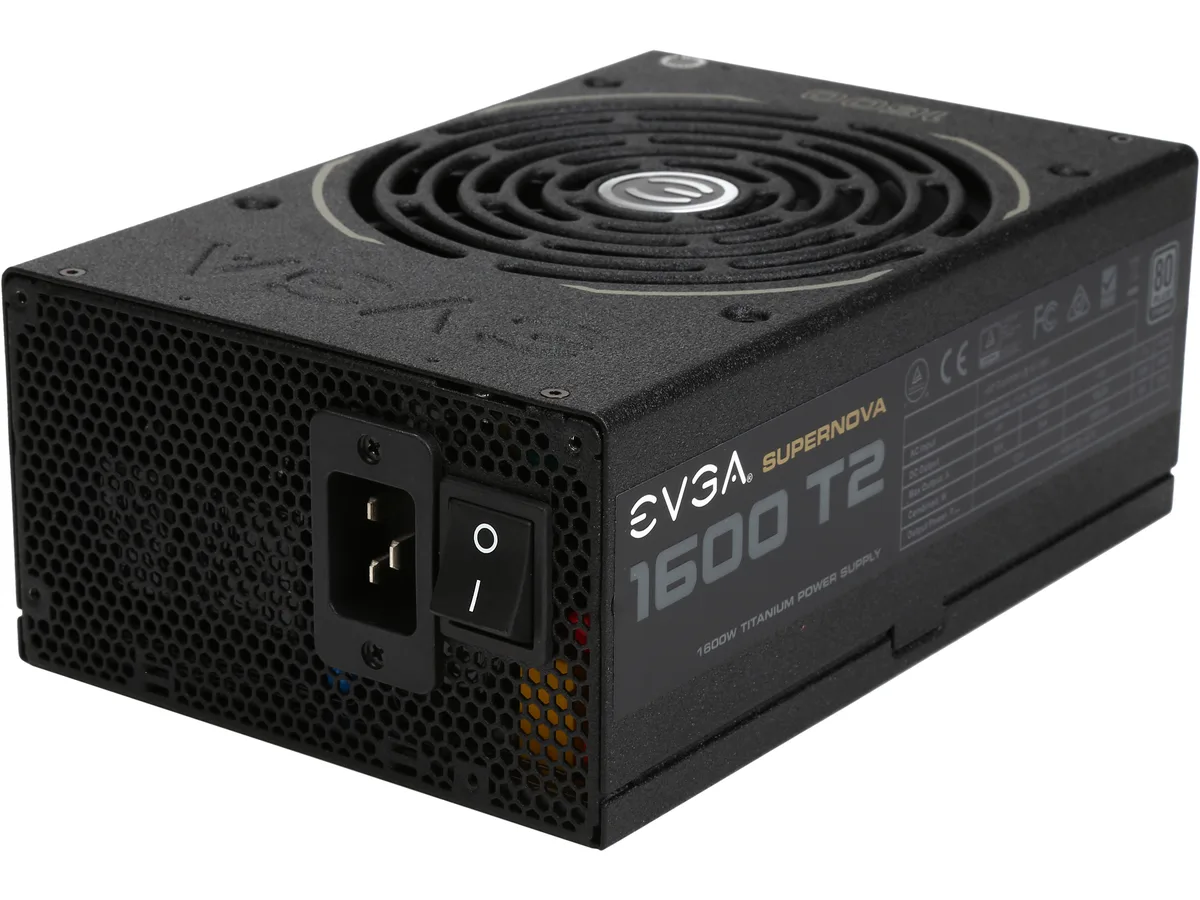 EVGA EVGA SuperNOVA 1600 T2 220-T2-1600-X1 power supply — product photo