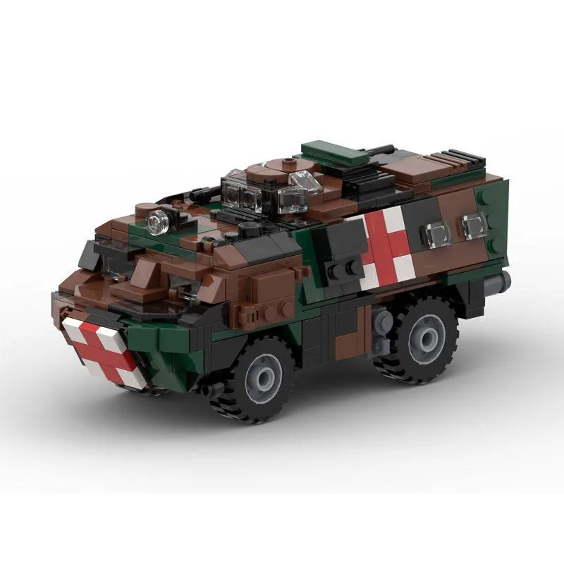 ZITIANYOUBUILD ZITIANYOUBUILD MOC-199407 1/35 Scale VAB SAN Building Blocks Set 456PCS — product photo