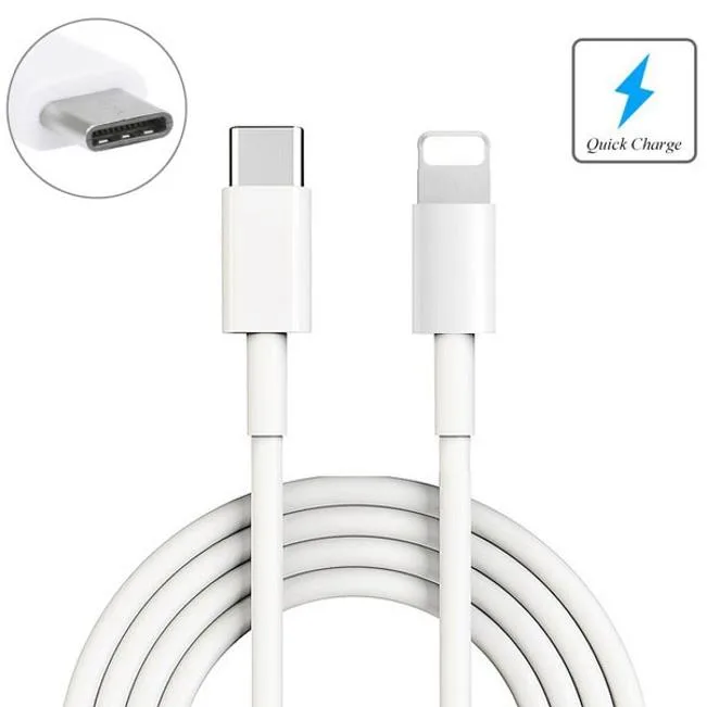 Fonus Fonus USB-C to Lightning Cable White 6ft 480 Mbps — product photo