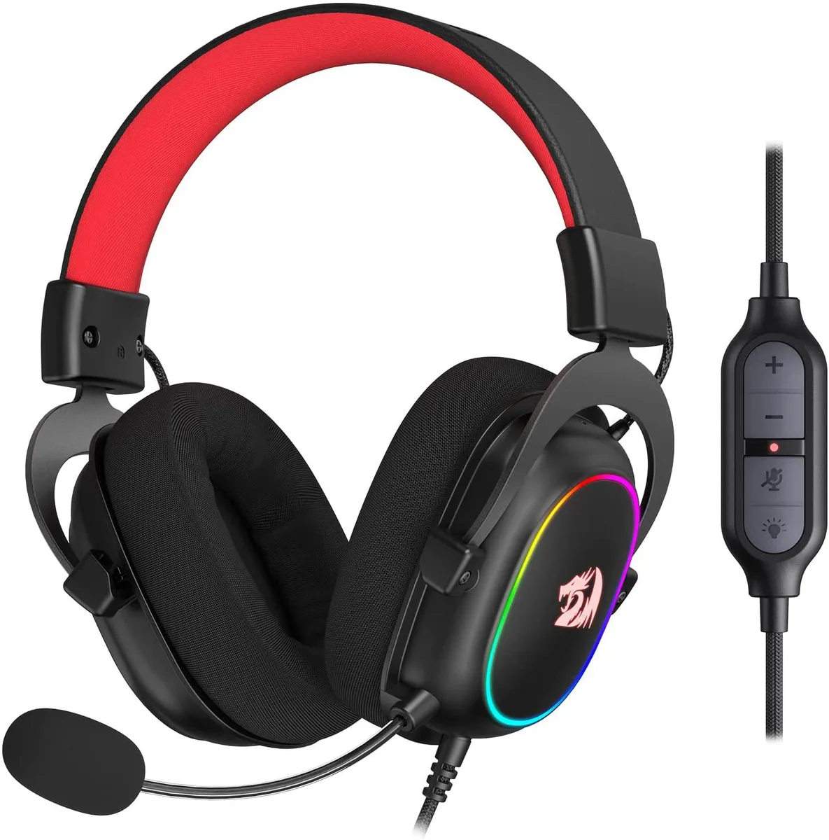 Redragon Redragon H510 Zeus-X RGB Wired Headset 7.1 53mm — product photo
