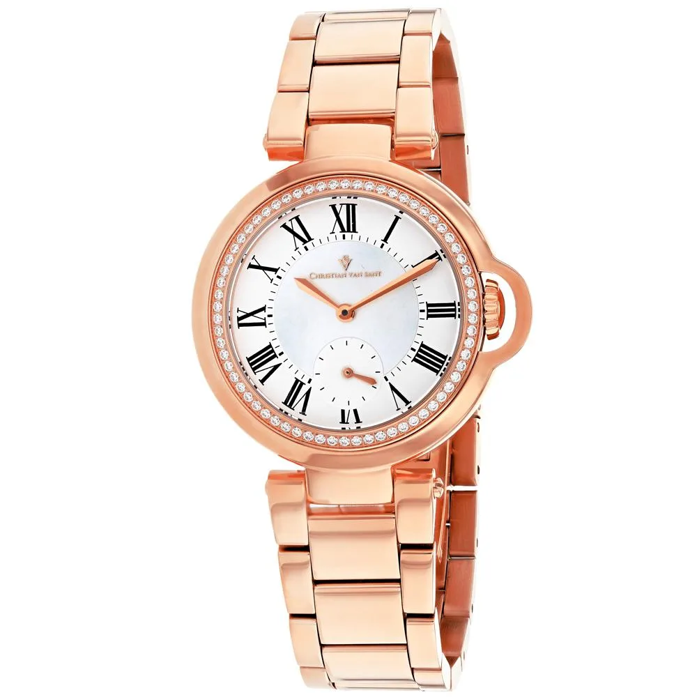 Christian Van Sant Christian Van Sant CV0232 Cybele 35mm White mother of pearl Dial watch — product photo