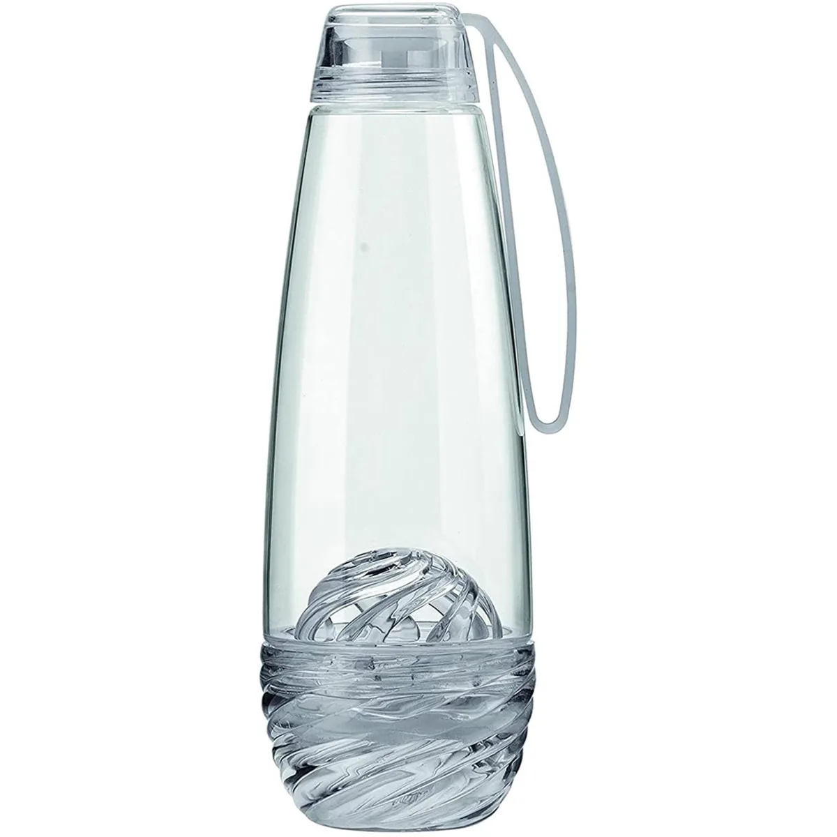 Sky Grey PCTA bottle with infuser, 24 cm high