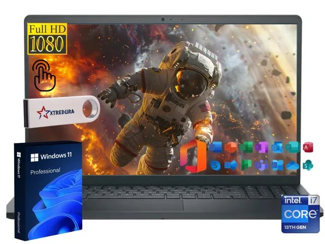 DELL DELL Inspiron 3530 15.6" FHD Touch i7-1355U 16GB 2TB NVME Windows 11 Pro Black — product photo