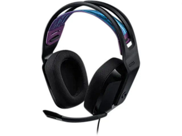 Logitech Logitech G335 981-000977 wired gaming headset 3.5mm 40mm drivers black — product photo