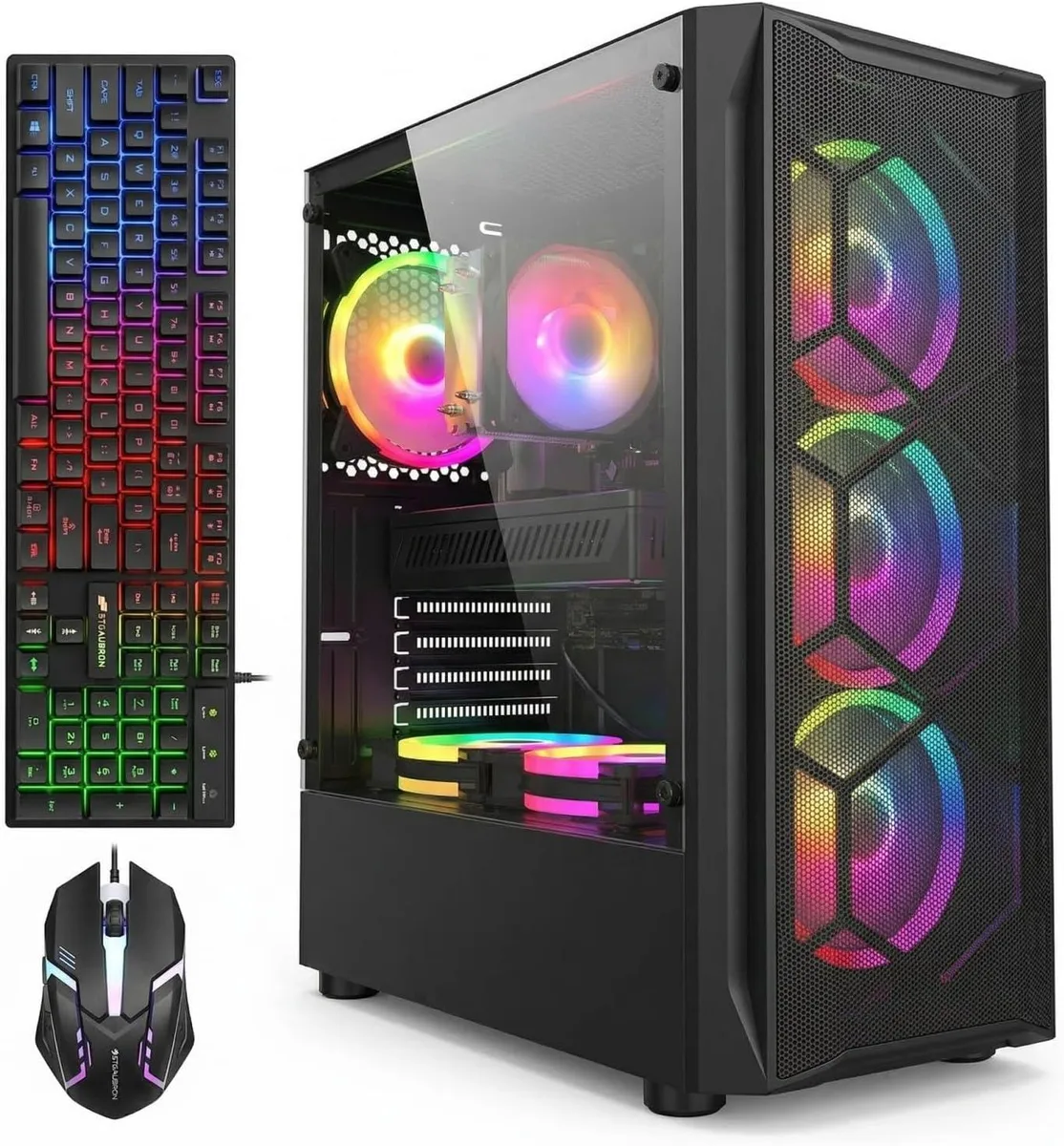 STGAubron STGAubron ABR0922 gaming PC Core i7-4770 RX 580 16GB 1TB — product photo