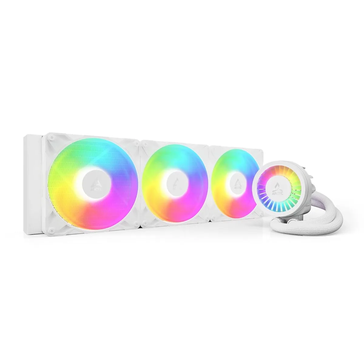 ARCTIC ARCTIC Liquid Freezer III Pro 420 A-RGB White liquid cooler — product photo