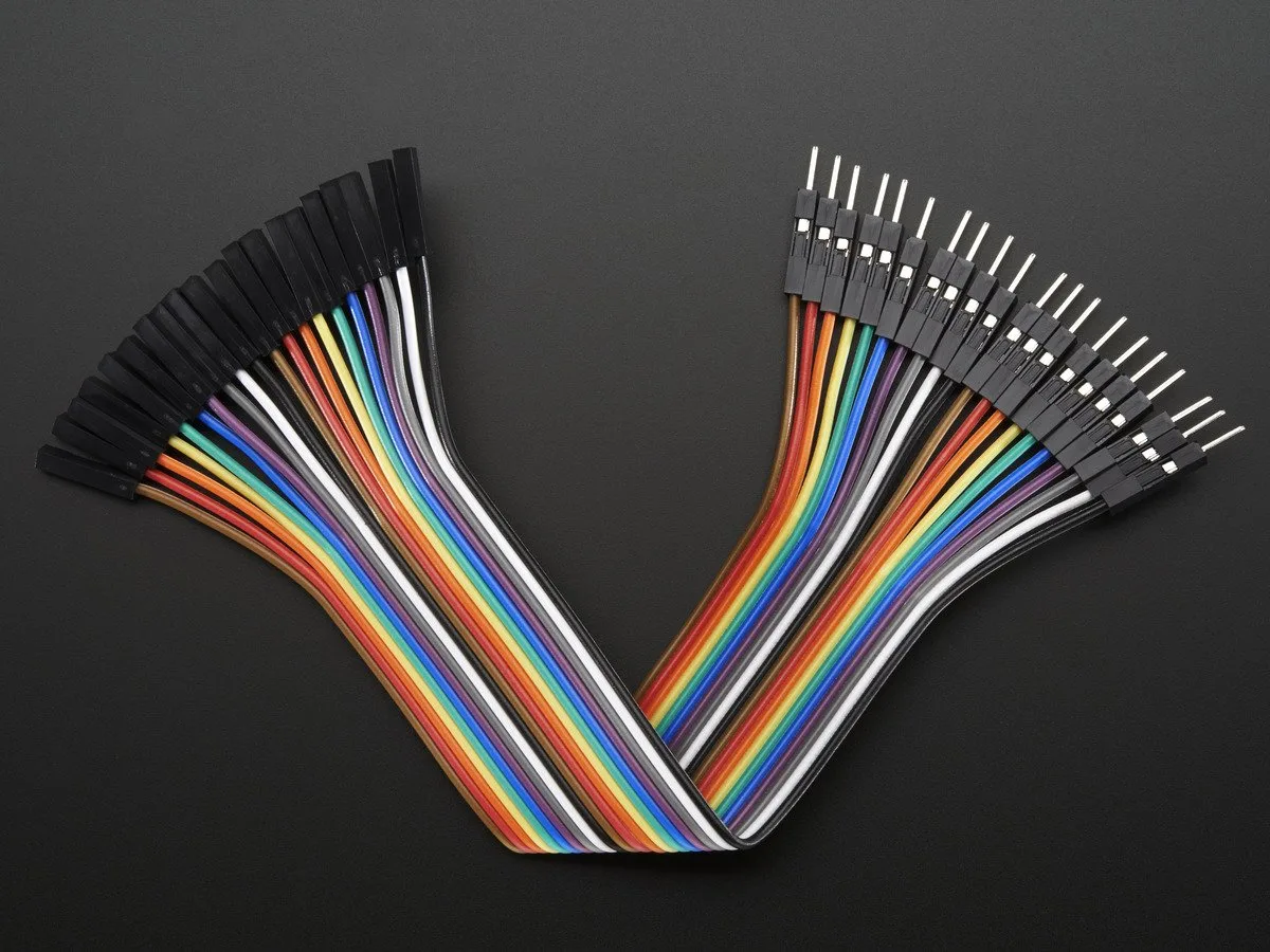 Adafruit Adafruit Premium Female/Male Extension Jumper Wires 20 x 6" 28 AWG ADA1954 — product photo
